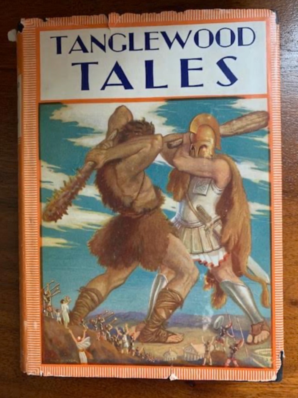 Vintage Illustrated Tanglewood Tales by Nathaniel Hawthorne